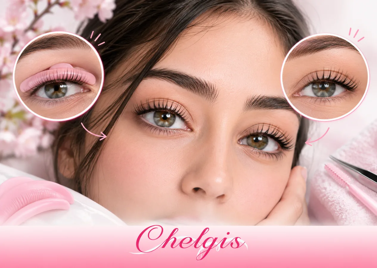 لیفت مژه کره‌ای چیست؟ تفاوت Korean Lash Lift با لیفت معمولی
